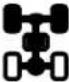 MITSUBISHI L200 (2014) - Transfer shift lever position and 2WD/4WD operation indication lamp - 1