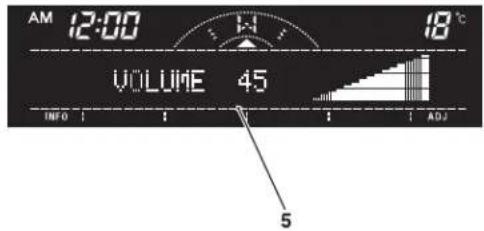 AM 12:00 VOLUME 45 INFO 1 1 ADJ 5