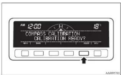 AM 12:00 18° COMPASS CALIBRATION CALIBRATION READY? WED 1 WED 1 1 1 1 MATH 1 MTH AA0095763