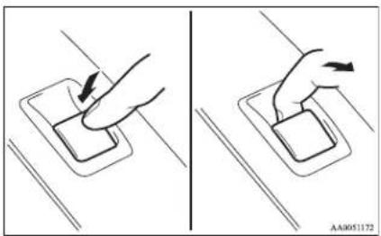 MITSUBISHI L200 (2013) - Electric window control switch - 3