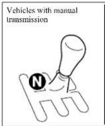 Vehicles with manual transmission