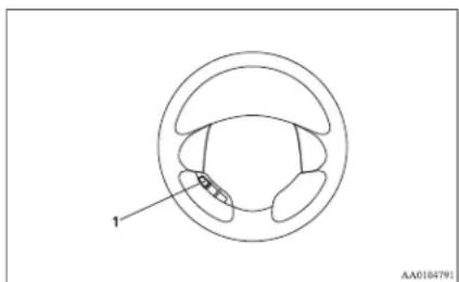MITSUBISHI L200 (2013) - Preparation for voice operation - 1