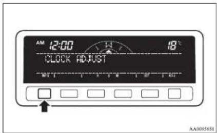 AM 12:00 18° CLOCK ADJUST AA005631