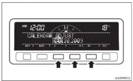 AM 12:00 18°C CALENDAR ADJUST NCEI 30.2009 AA099812