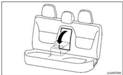 MITSUBISHI L200 (2013) - Armrest (Double cab) - 1