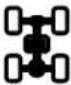 MITSUBISHI L200 (2013) - Transfer shift lever position and 2WD/4WD operation indication lamp - 2