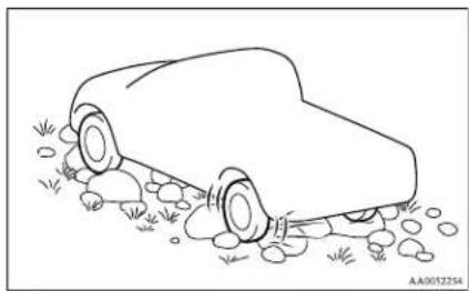 MITSUBISHI L200 (2013) - When driving on rocky roads - 1