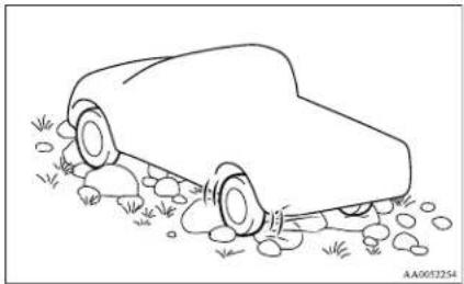 MITSUBISHI L200 (2012) - When driving on rocky roads - 1