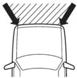 MITSUBISHI L200 (2012) - Deployment of front airbags - 2