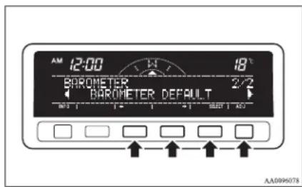 12:00 18° BAROMETER 2/2 BAROMETER DEFAULT AA0096078