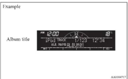 Example Album title 12:00 18° 1PG-1 TRACK 1/123 12'34 ALD. NAME OF ECONOMY AA0104717
