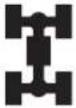 MITSUBISHI L200 (2012) - Transfer shift lever position and 2WD/4WD operation indication lamp - 1