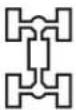 MITSUBISHI L200 (2012) - Transfer shift lever position and 2WD/4WD operation indication lamp - 3
