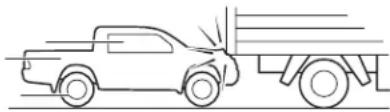 MITSUBISHI L200 (2012) - The front airbags MAY NOT DEPLOY when... - 2