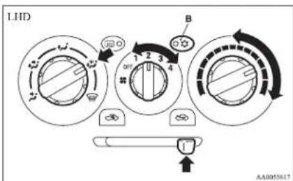 LHD 1 2 3 4 OFF B AA0055617