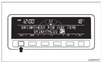 AM 12:00 18° BRIGHTNESS FOR DAY TIME BRIGHTNESS AAD095697