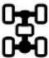 MITSUBISHI L200 (2012) - Transfer shift lever position and 2WD/4WD operation indication lamp - 3