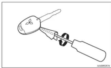 MITSUBISHI L200 (2011) - Locking and unlocking - 1