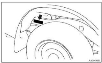 MITSUBISHI L200 (2011) - Vehicle identification number - 1