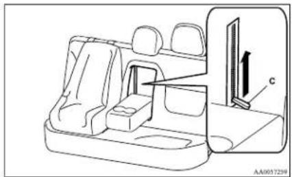 MITSUBISHI L200 (2011) - Seat and seat belts - 1