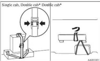 Single cab, Double cab* Double cab* AA005431