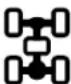 MITSUBISHI L200 (2011) - Transfer shift lever position and 2WD/4WD operation indication lamp - 4