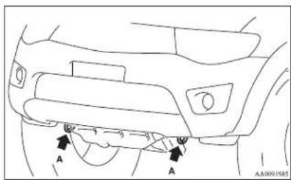 MITSUBISHI L200 (2011) - If your vehicle is to be towed by another vehicle - 1