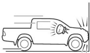 MITSUBISHI L200 (2011) - Deployment of front airbags - 1