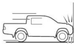 MITSUBISHI L200 (2011) - The side airbags and curtain airbags ARE NOT DESIGNED TO DEPLOY when... - 1