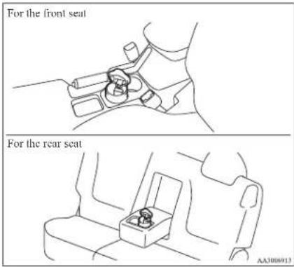 For the front seat For the rear seat AA3006913