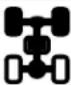 MITSUBISHI L200 (2011) - Transfer shift lever position and 2WD/4WD operation indication lamp - 1