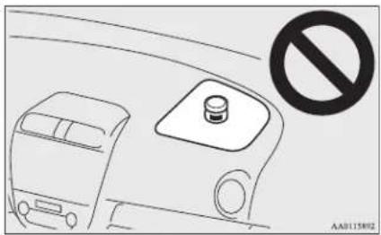 MITSUBISHI Mirage (2019) - WARNING - 1