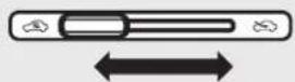 MITSUBISHI Mirage (2019) - Air selection lever - 2
