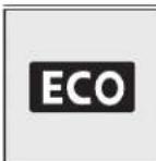 MITSUBISHI Mirage (2019) - ECO indication lamp\* - 1