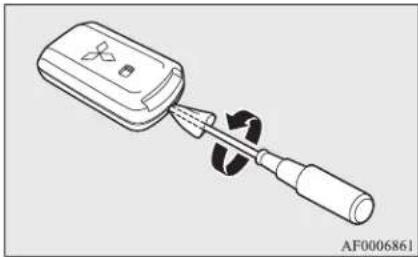 MITSUBISHI Mirage (2019) - Keyless operation key - 1