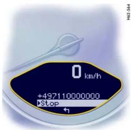 0 km/h +497110000000 Stop