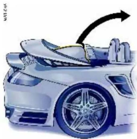 PORSCHE 911 Turbo (2008) - Closing the convertible top - 1