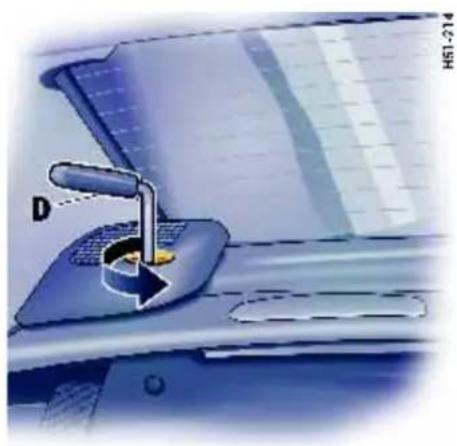 PORSCHE 911 Turbo (2008) - Removing the hardtop - 3