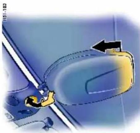 PORSCHE 911 Turbo (2008) - Closing convertible top with remote control (depending on country-specific vehicle equipment) - 1