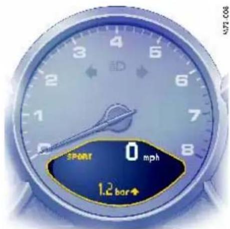 PORSCHE 911 Turbo (2008) - Switching Sport mode on and off - 1