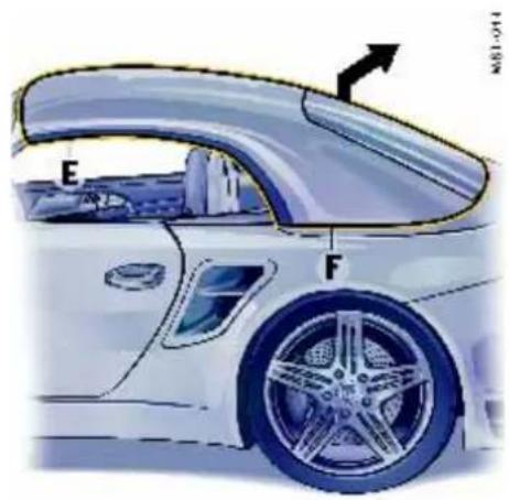 PORSCHE 911 Turbo (2008) - Removing the hardtop - 4