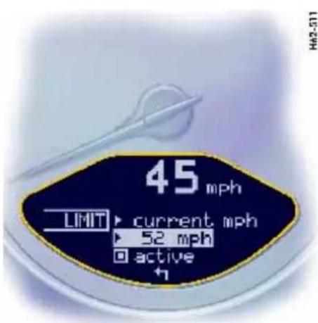 PORSCHE 911 Turbo (2008) - LIMIT Acoustic Warning Signal for Speed Limit - 7