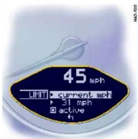 PORSCHE 911 Turbo (2008) - LIMIT Acoustic Warning Signal for Speed Limit - 3