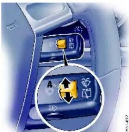 PORSCHE 911 Turbo (2008) - - Rear window wiper - intermittent operation - 1