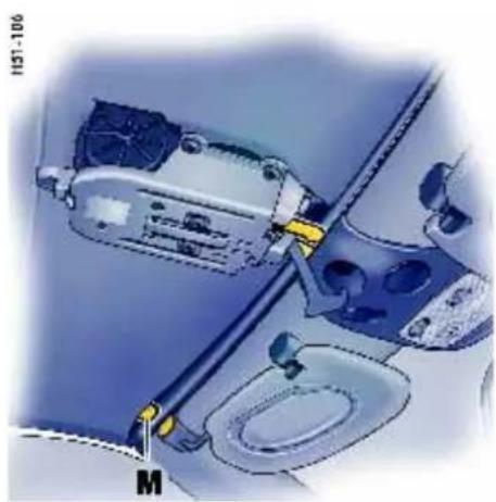 PORSCHE 911 Turbo (2008) - Extending the locking hook "H" - 2
