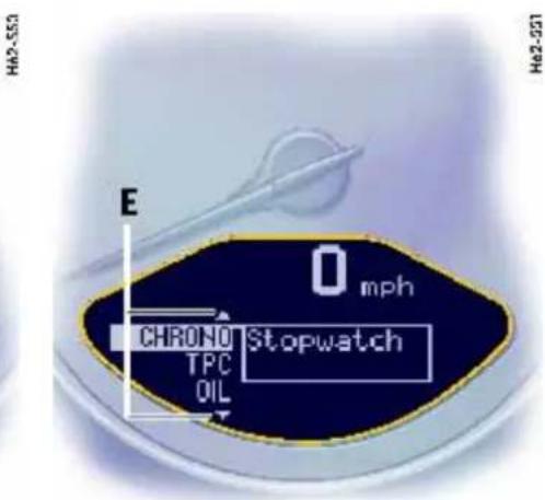 PORSCHE 911 Turbo (2008) - Arrow symbol "E" for continuation - 2