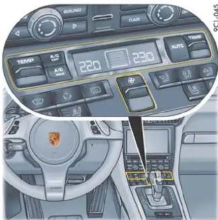 SOLMO CAR TEMP A/Q OFF 220 230 A/G MAX AUTO TEM 9C1-045
