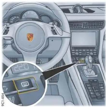 PORSCHE 911 Carrera (2012) - 自动空气再循环模式 - 1