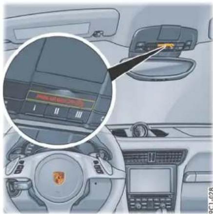 PORSCHE 911 Carrera (2012) - 警示灯 - 1