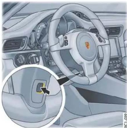 PORSCHE 911 Carrera (2012) - 自动防眩目车外后视镜 - 1